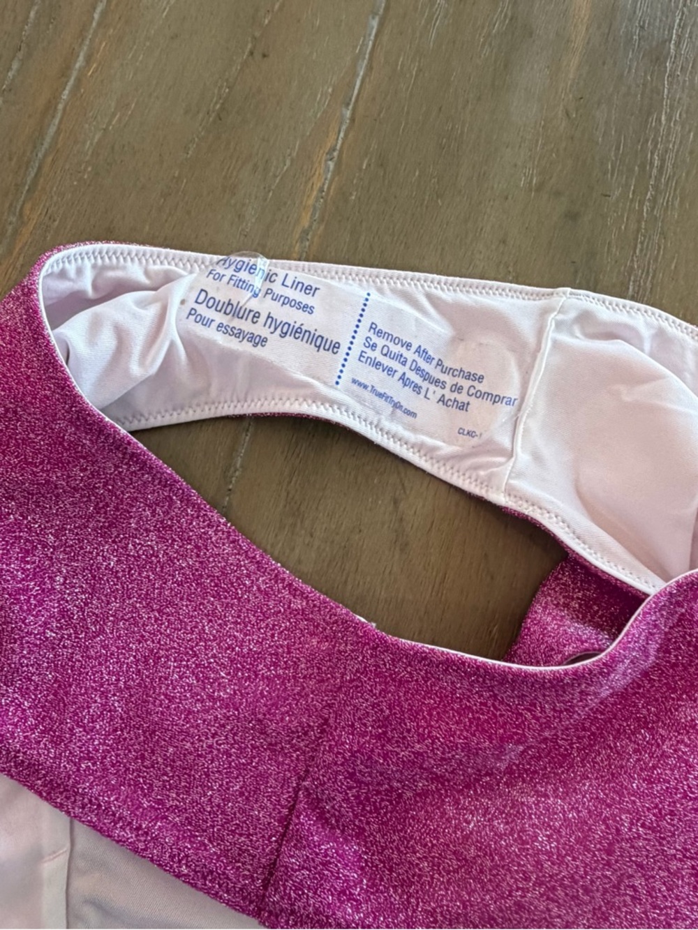 PINK Victoria's Secret Shimmery Hot Pink Bikini Bottoms - Picture 5 of 7